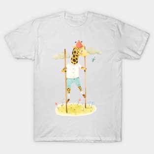 Giraffe on Stilts T-Shirt